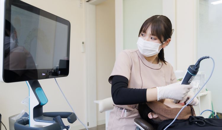 口腔内スキャナーによる歯型の採得